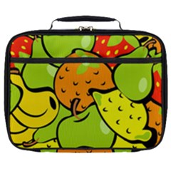 Fruit Food Wallpaper Full Print Lunch Bag by Dutashop