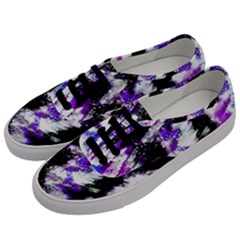 Abstract Canvas Acrylic Digital Design Men s Classic Low Top Sneakers by Amaryn4rt