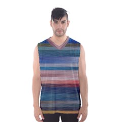 Background Horizontal Lines Men s Basketball Tank Top by Amaryn4rt