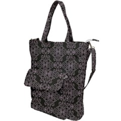 Line Geometry Pattern Geometric Shoulder Tote Bag by Amaryn4rt