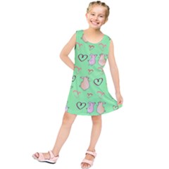 Pig Heart Digital Kids  Tunic Dress by Ravend