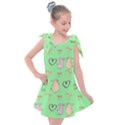 Pig Heart Digital Kids  Tie Up Tunic Dress View1