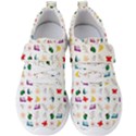 Snail Butterfly Pattern Seamless Men s Velcro Strap Shoes View1