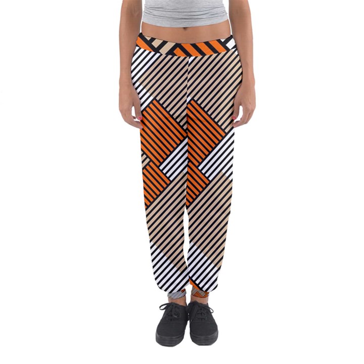 Abstract Pattern Line Art Design Decoration Women s Jogger Sweatpants