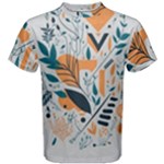 Flower Design Nature Men s Cotton T-Shirt