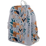 Flower Design Nature Top Flap Backpack