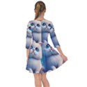 Cat on the sky Smock Dress View2
