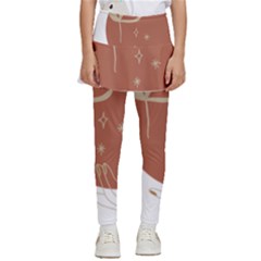 Abstract Pattern Art Drawing Kids  Skirted Pants