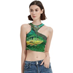 Peacock Bass Fishing Cut Out Top by Sarkoni