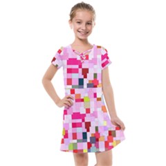 The Framework Paintings Square Kids  Cross Web Dress