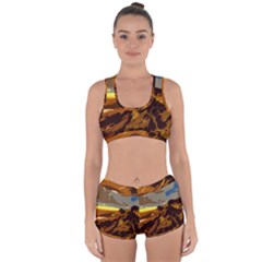 Scotland Monti Mountains Mountain Racerback Boyleg Bikini Set