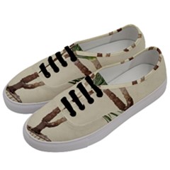 Tree Vector Art In A Flower Pot Men s Classic Low Top Sneakers by Sarkoni