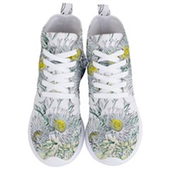 Thistle Alpine Flower Flower Plant Women s Lightweight High Top Sneakers by Modalart