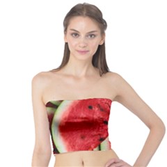 Watermelon Fruit Green Red Tube Top by Bedest