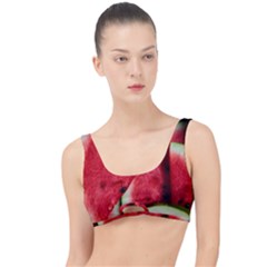 Watermelon Fruit Green Red The Little Details Bikini Top by Bedest