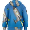 Rocket Spaceship Space Travel Nasa Kids  Zipper Hoodie Without Drawstring View2