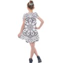 Mandala Drawing Dyes Page Kids  Tie Up Tunic Dress View2