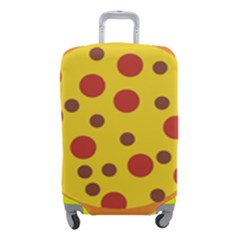 Pizza Table Pepperoni Sausage Luggage Cover (small)