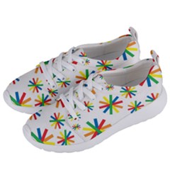 Celebrate Pattern Colorful Design Women s Lightweight Sports Shoes