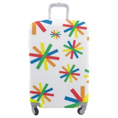 Celebrate Pattern Colorful Design Luggage Cover (medium)