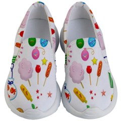 Summer Fair Food Goldfish Kids Lightweight Slip Ons by Ravend