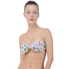 Summer Fair Food Goldfish Classic Bandeau Bikini Top  by Ravend