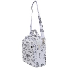 Set Chalk Out Scribble Collection Crossbody Day Bag