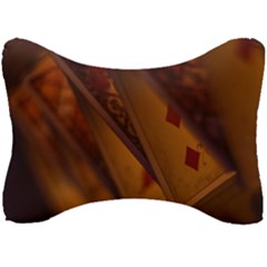 Card Game Mood The Tarot Seat Head Rest Cushion by Amaryn4rt