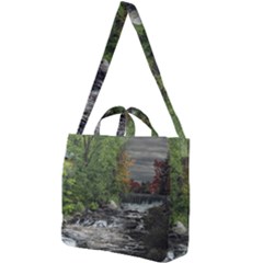 Landscape Summer Fall Colors Mill Square Shoulder Tote Bag