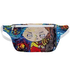 Cartoon Starry Night Vincent Van Gogh Waist Bag 