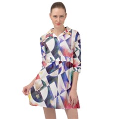 Abstract Art Work 1 Mini Skater Shirt Dress by mbs123