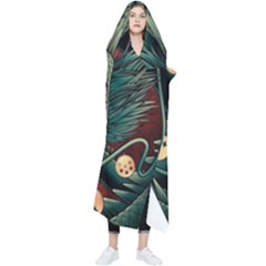 Dragon Art Wearable Blanket by Pakjumat