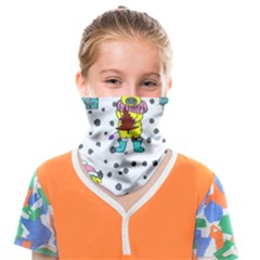 Little Bull Wishes You A Merry Christmas  Face Covering Bandana (kids)