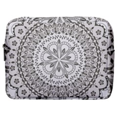 Vector Mandala Drawing Decoration Make Up Pouch (large) by Hannah976