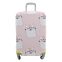 Pattern Pink Cute Sweet Fur Cats Luggage Cover (Small) View1