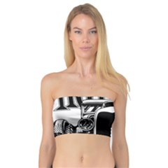 Vintage Car Hot Rod Motor Vehicle Bandeau Top by Sarkoni