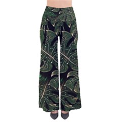 Monstera Plant Tropical Jungle So Vintage Palazzo Pants