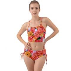 Bouquet Floral Blossom Anniversary Mini Tank Bikini Set