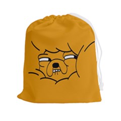 Adventure Time Jake The Dog Drawstring Pouch (2xl) by Sarkoni