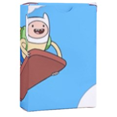 Cartoon Adventure Time Jake And Finn Playing Cards Single Design (rectangle) With Custom Box by Sarkoni