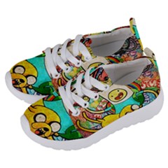 Painting Illustration Adventure Time Psychedelic Art Kids  Lightweight Sports Shoes by Sarkoni