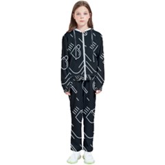 Coffee Background Kids  Tracksuit