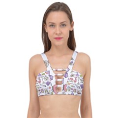 Fantasy Things Doodle Style Vector Illustration Cage Up Bikini Top