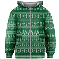 Wallpaper Ugly Sweater Backgrounds Christmas Kids  Zipper Hoodie Without Drawstring by artworkshop