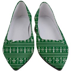 Wallpaper Ugly Sweater Backgrounds Christmas Women s Block Heels 