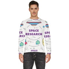Unidentified Flying Object Ufo Space Outer Men s Fleece Sweatshirt by Sarkoni