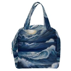 Waves Storm Sea Boxy Hand Bag