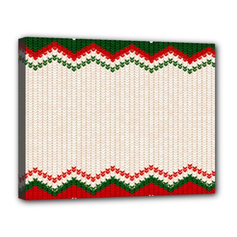 Merry Christmas Happy New Year Canvas 14  X 11  (stretched) by artworkshop