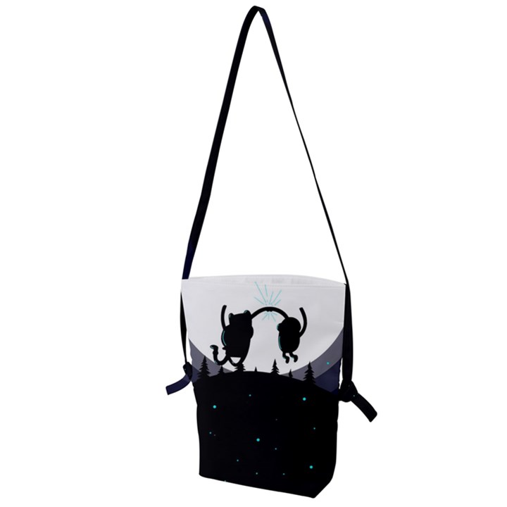 Cartoon  Adventure Time Folding Shoulder Bag