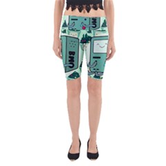 Adventure Time Bmo Yoga Cropped Leggings